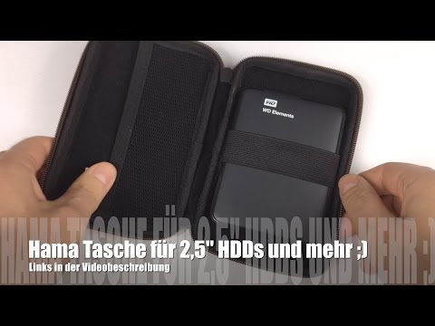 Hama EVA Case, Tasche in braun für 2,5 Zoll Festplatten und mehr im Test