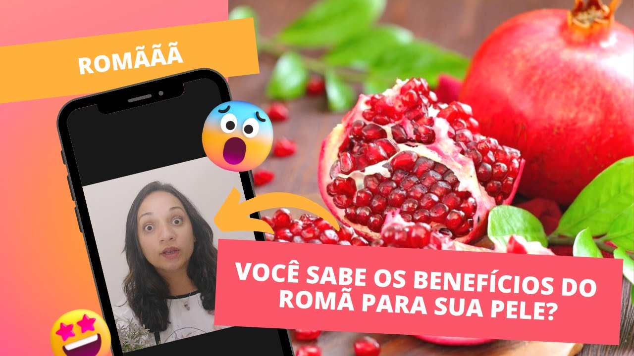 [Romã] Para Clareamento da Pele.