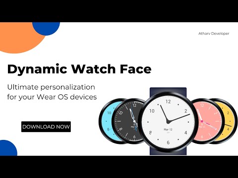 Dynamic Analog Watch Face