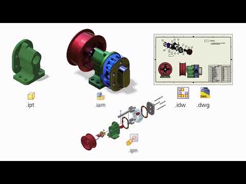 Autodesk Inventor 2018 tutorial 1 Getting started