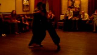 Jose Halfon, Virginia Cutillo, en Moscu.