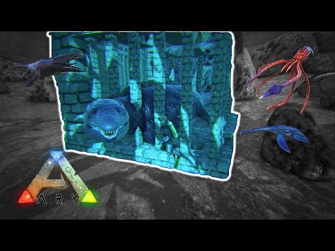 ARK Mosasaurus Taming Pen