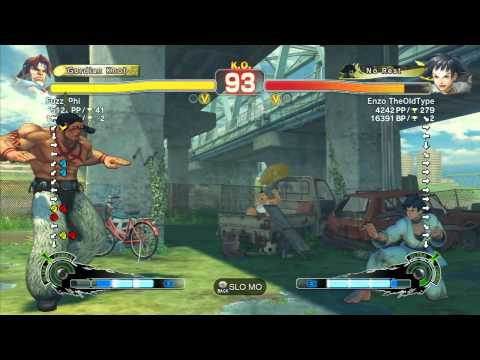 SSF4 AE: FuzzyPhi (Hawk) vs Enzo TheOldType (Makoto) - Ranked Match (720p HD)