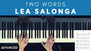 Lea Salonga - Two Words (Piano Cover) by aldy32