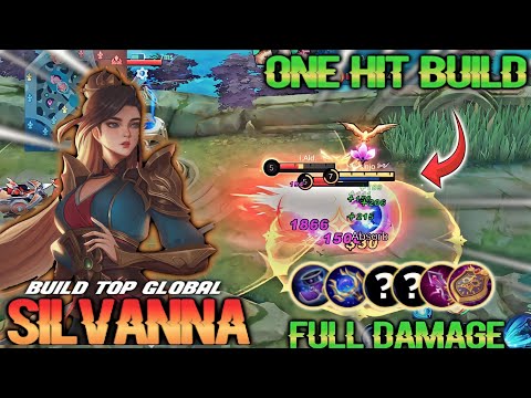 One Hit Build ‼️ Silvanna Easy Counter Guinevere | Silvanna Best Build  | Mobile Legends