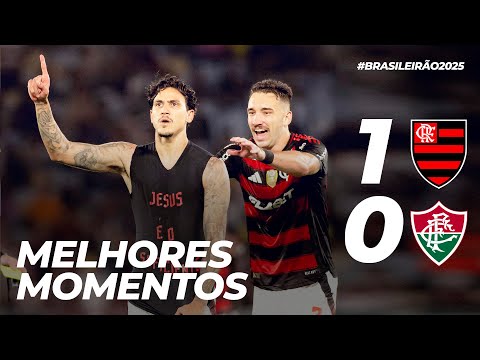 FLAMENGO 1 X 0 FLUMINENSE | MELHORES MOMENTOS | BRASILEIRÃO (20/07/25)
