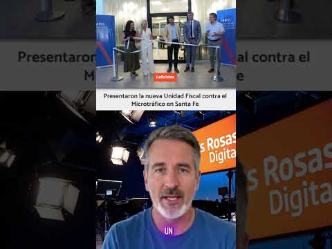 Presentaron la nueva Unidad Fiscal contra el Microtráfico en Santa Fe