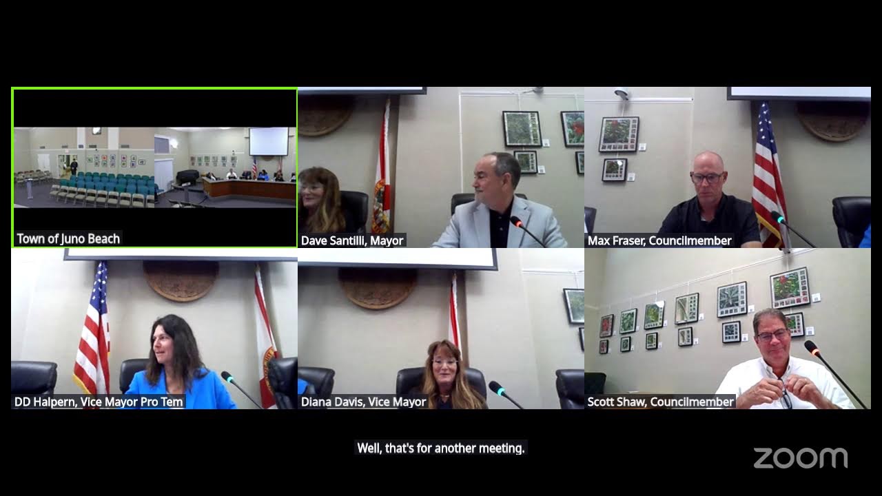 Town Council Meeting - March 25, 2026