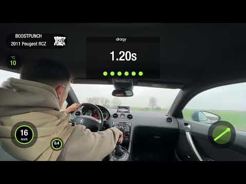 PEUGEOT RCZ 2.0HDI MT FWD 2011 STOCK. 0-100 ACCELERATION 