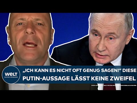 RUSSLAND: "Ich kann es nicht oft genug sagen!" Diese Aussage von Wladimir Putin lässt keine Zweifel