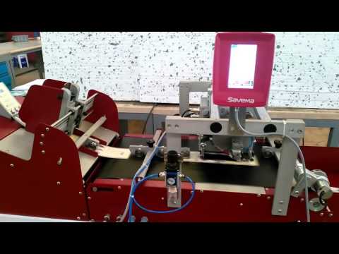 Sürekli Termal Transfer Yazıcılı Savema Besleyici Konveyör Bant