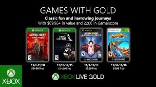 Games With Gold di novembre