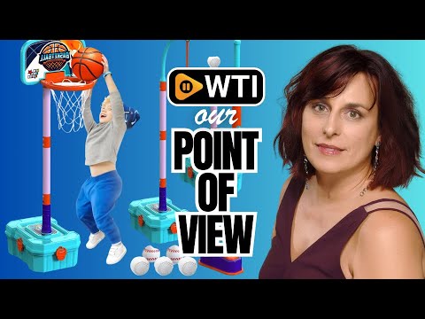 Kids Basketball Hoop and T-Ball Set for Kids 3-5 - WTI product video review