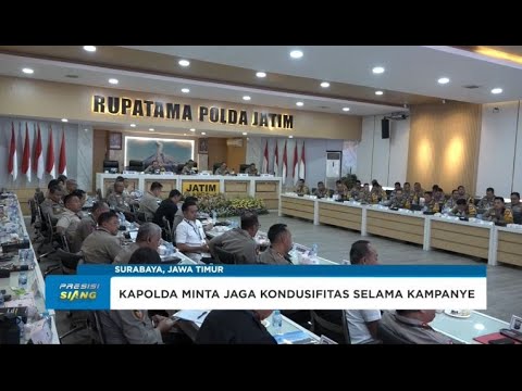 KAPOLDA JATIM JAMIN GELARAN PILKADA DI JAWA TIMUR AMAN DAN LANCAR