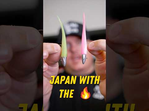 The Action On This Japanese Fishing Bait is INSANE! #shorts #fishing