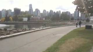 preview picture of video 'Bike trip around Stanley Park'