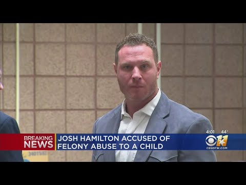 Former Texas Rangers Star Josh Hamilton Arrested On Allegation Of Injury To A Child