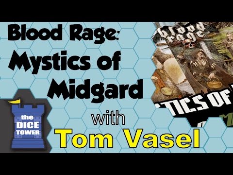 Dice Tower Reviews: Blood Rage: Mystics of Midgard
