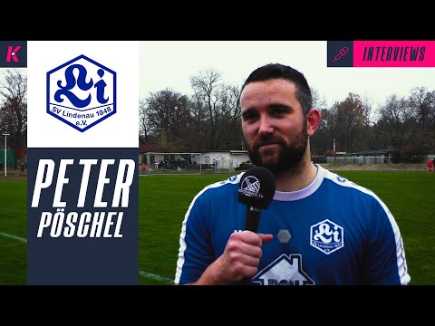 Stürmer Peter Pöschel über die bisher starke Saison des SV Lindenau