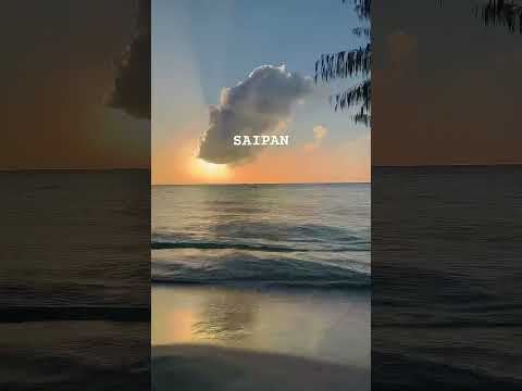 PARADISE where every hour is happy🏝️ #saipan #island #paradise #yt #youtubeshorts #beach #amazing