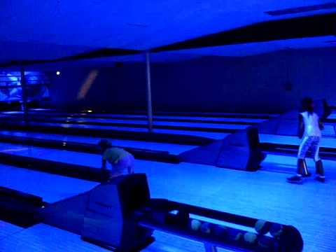 Glow in the Dark Bowling at Clover Lanes