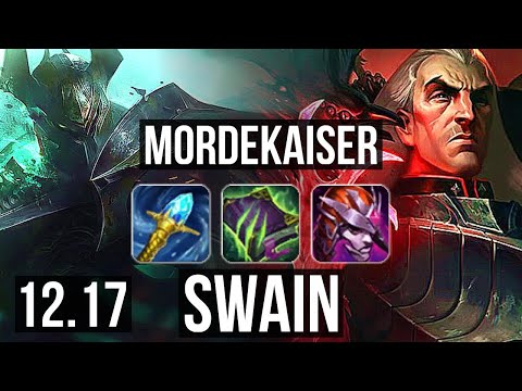 MORDE vs SWAIN (TOP) | 9/1/5, 500+ games, Legendary | KR Diamond | 12.17