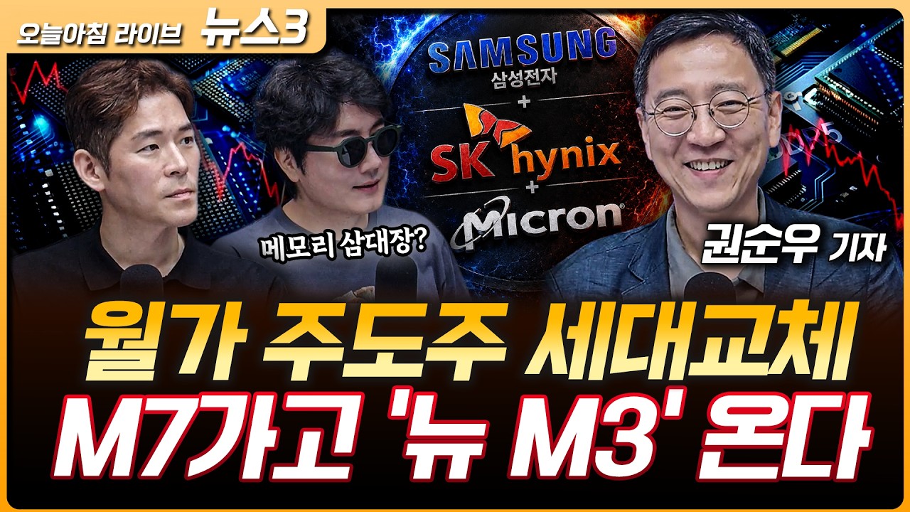 반도체에 의한 '코스피 9000'…MSCI 편입은 먹구름 | 메모리 삼대장 '뉴 M3' 시대…SK하이닉스도 차세대 'HBM4E' 