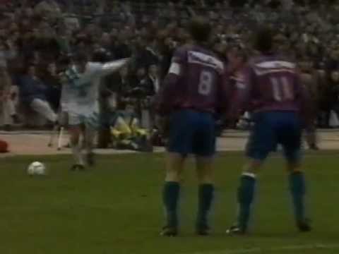 Caen - O.Marseille 2-3 Ligue 1 1992-1993