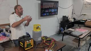 Freon Recovery Machine