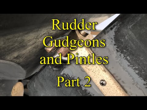 Contessa 26 Refit ep.27 - Rudder Gudgeons and Pintles Part 2