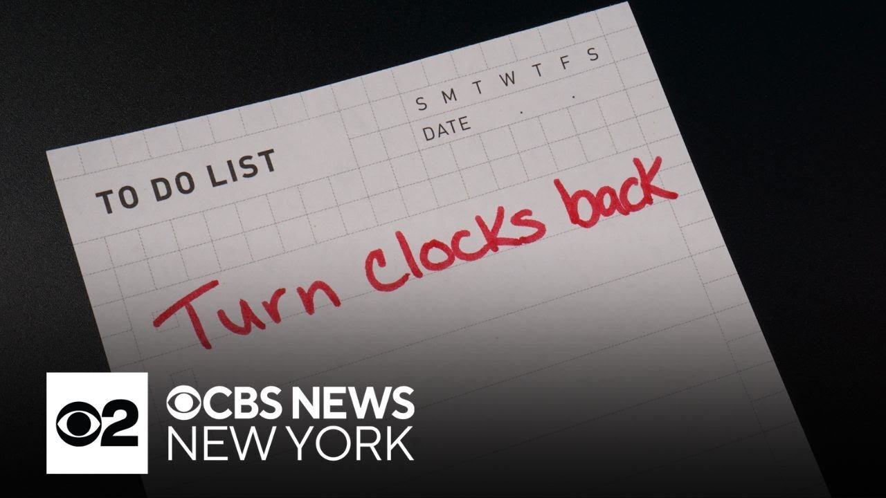 Daylight saving time ends Saturday night