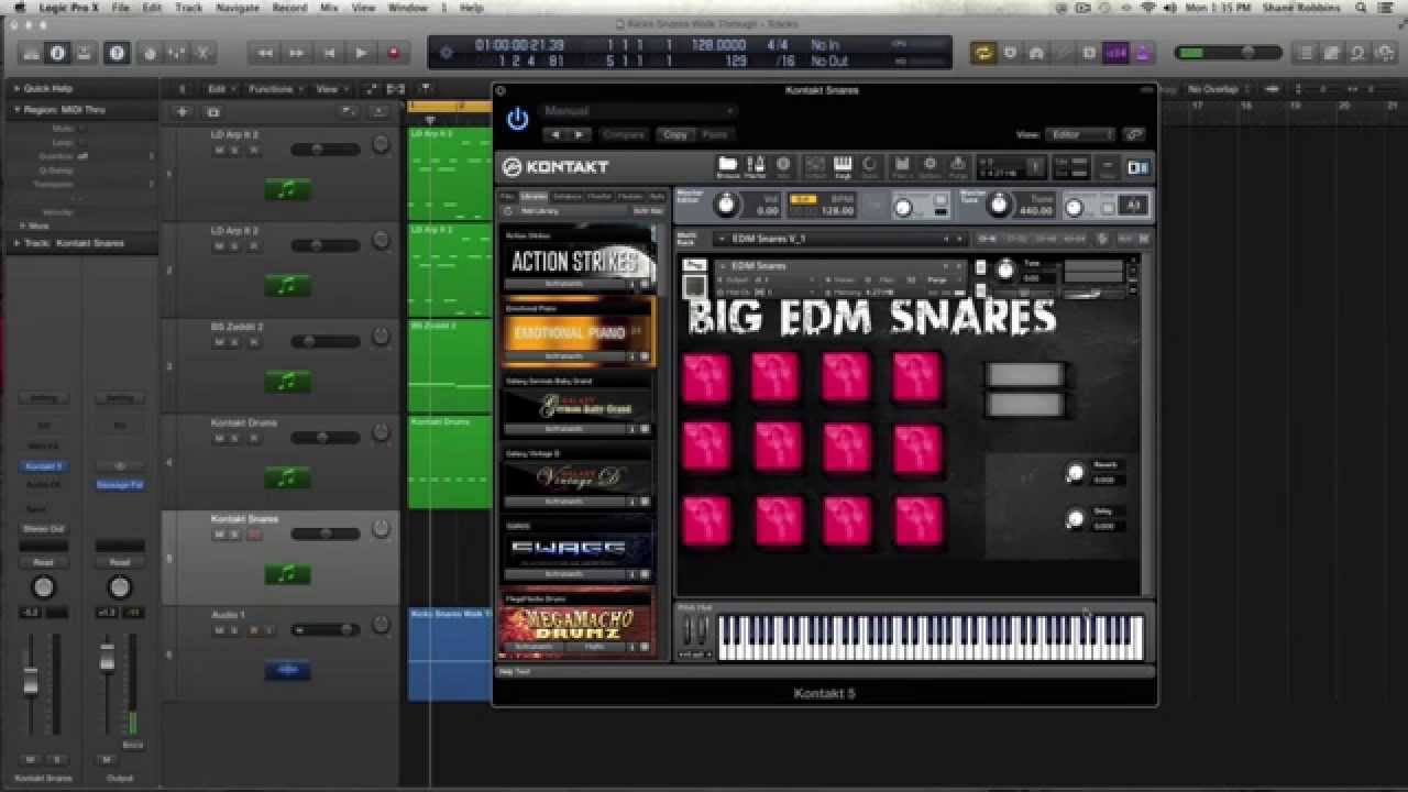 Echo Sound Works - EDM Snares V.1 - Sample Pack