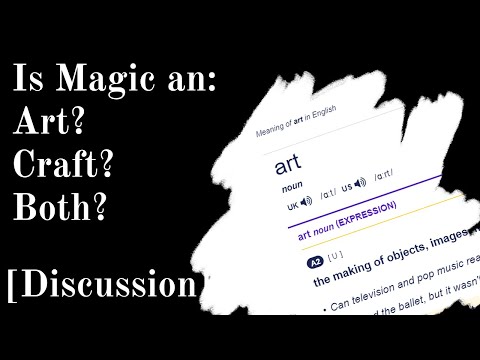 Magic: Craft? Art? & Congressional Resolution 642
