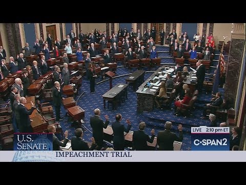 Senate Impeachment Trial Oaths Senate Impeachment Trial Oaths