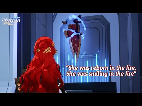 Himeko's special dialogue about the broken sword in Honkai Star Rail