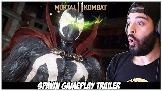 Mortal Kombat 11 SPAWN Gameplay Trailer Reaction