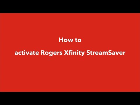 Xfinity Streamsaver Activation