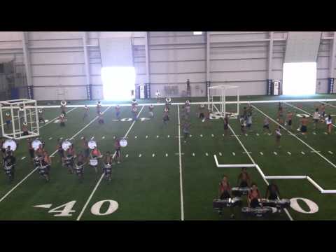 DCi Blue Devils 2011 Semi-finals rehearsal