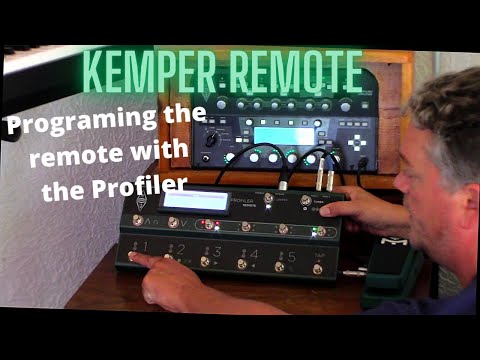 The Kemper Remote!! -Programming the remote with the Profiler