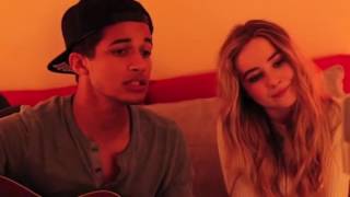 Sabrina carpenter and Jordan fisher - Christmas ( baby come home )