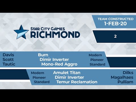 SCGRICH: Round 2 - Davis, Scott, Tautic vs Dilks, Magalhaes, Pulliam | Team Constructed