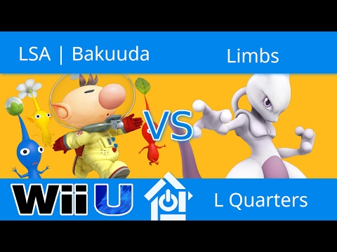 MSK 01/06/2017 - LSA | Bakuuda (Olimar) vs Limbs (MewTwo) - Smash 4 L Quarters