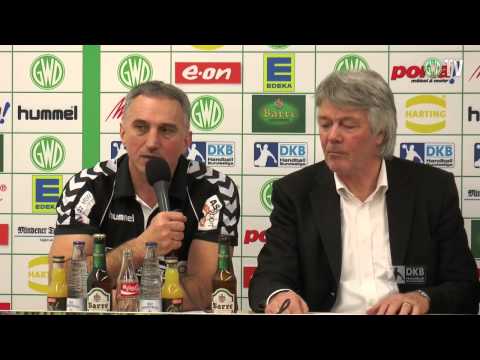08.02.2014 GWD Minden - TV Emsdetten // Pressekonferenz