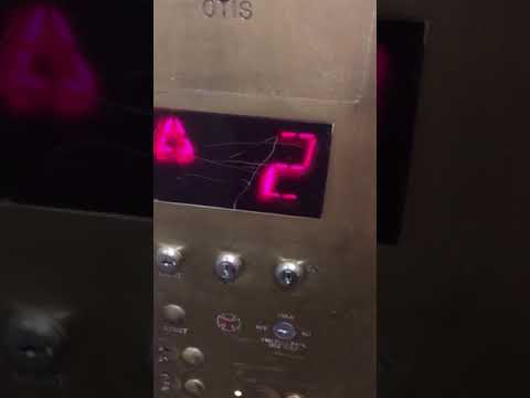 Old Otis elevator in smith hall at Naz