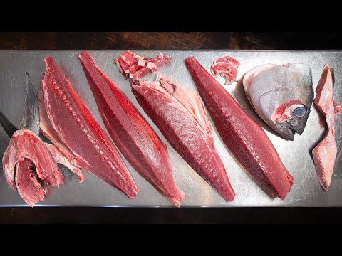 TUNA BREAKDOWN FOR SUSHI