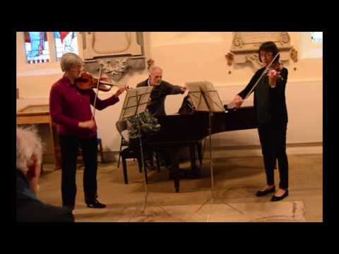 Shostakovich 5 Pieces for 2 violins and piano. Trio of Lyrica Ensemble