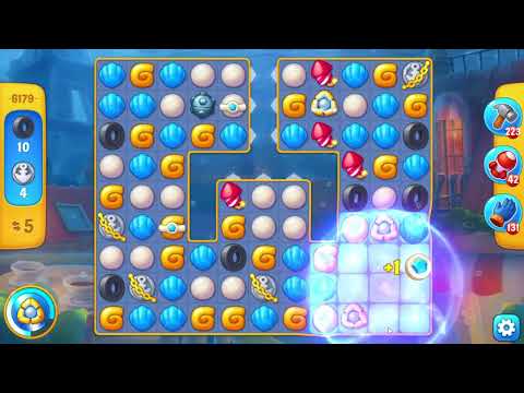 Fishdom 6179 Level - 23 moves - NO BooSTERS