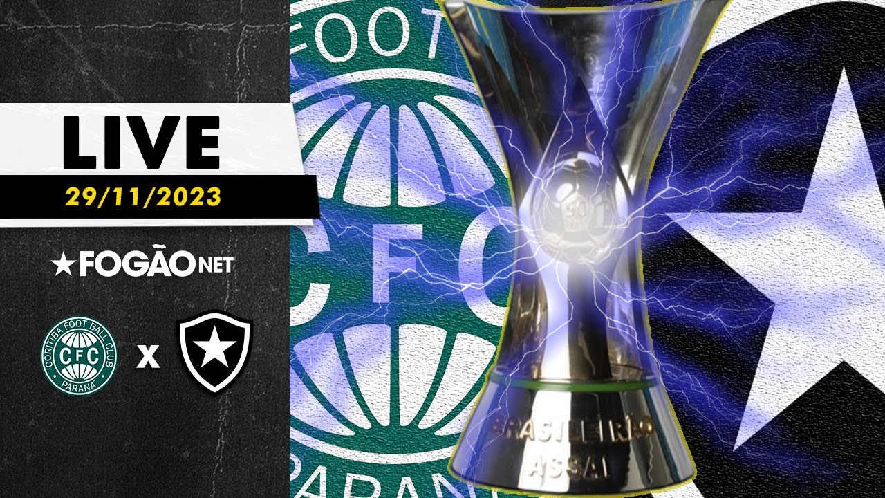 LIVE | Pré-jogo de Coritiba x Botafogo pelo Campeonato Brasileiro 2023