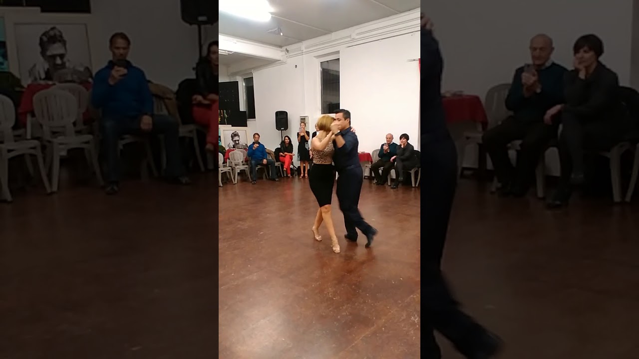 Malvina Gili y Sebastián Zánchez  Stage/Clase/lezione  Milonga