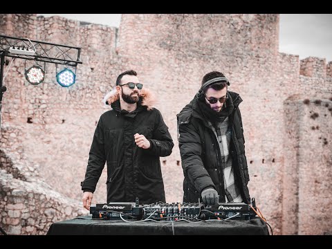 Azoriane creating Ear Illusion @ Blagaj Fortress, Blagaj, Bosnia & Herzegovina